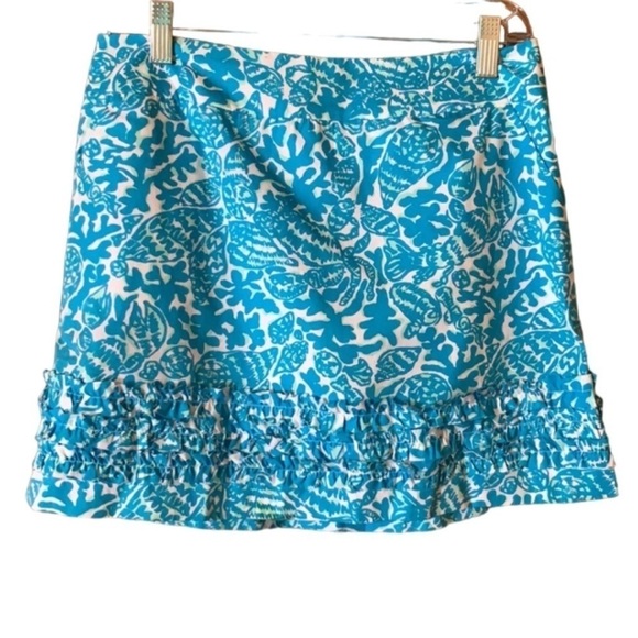 Lilly Pulitzer Marigold Mini Favors Print Skort Sz 6 - Picture 3 of 12